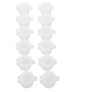 SOIMISS 30pcs Paint Cup Pots Empty Storage Containers White Small Paint Cups Portable Pe Material for Painting Lovers Artists Art Supplies