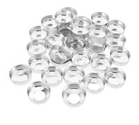 SOIMISS 30pcs Retro Candle Cups Tealight Candle Tins for Menorah and Home Decoration Durable and Safe