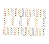 SOIMISS 30Pcs Spiral Hair Bun Styling Pins Hair Accessories for Women and for Thick Thin Curly and with Gold Silver and Rose Gold Colors