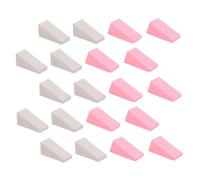SOIMISS 30pcs Triangle Makeup Wedges Powder Puff Soft Sponges for Liquid and Powder Foundation Blush Application Washable and Reusable for Home and Travel Use