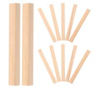 SOIMISS 30pcs Wood Dowel Rods Unfinished Wood Dowel Rods Beige Smooth Surface for Handicrafts and Parent-Teen Entertainment