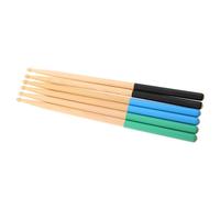 SOIMISS 3pairs Wooden Drum Percussion Sticks for Beginner Drum Practice Tool Musical Instrument Stick for Professional and Beginner Performance