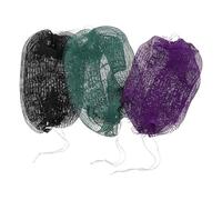 SOIMISS 3pcs African Elastic Back Scrubber Wash Net Set - Exfoliating Body Scrub Towel with Mesh Bath Sponge - Deep Cleansing Back Washer for Shower Use, Suitable for Men and Women