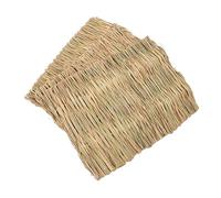 SOIMISS 3pcs Bunny Woven Bed Mat Durable Rabbit Grass Straw Mat for Pets Natural Environment for Bunnies and Birds Chew Nest Liner