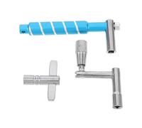 SOIMISS 3pcs Drum Tuning Key Wrench Alloy Drum Key for Acoustic and Electronic Maintenance