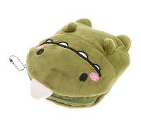 SOIMISS 3pcs Green Dinosaur Plush Purse Mini Zipper Wallet for Boys and Girls Lightweight Change Pouch for Cute Design for Daily Use and Special Occasions