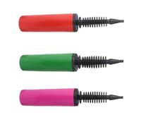 SOIMISS 3pcs Inflator Balloon Hand Push Pumps Lightweight Plastic Balloon Inflatable Pumps Easy to Carry for Birthday Party Decoration Random Color