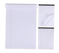 SOIMISS 3pcs Lined Writing Notepads College Ruled Memo Pads Each for School Office and Note Taking Essentials