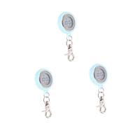 SOIMISS 3pcs Men Pocket Watch Vintage Style Electronic Digital Stopwatch for Wedding and Father Day Portable Hanging Design