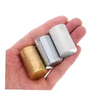 SOIMISS 3pcs Metal Cylinder Set for Density Investigation Precision Physics Teaching Aid Tools for Volume Testing and Specific Gravity Experiments in Schools and Laboratories