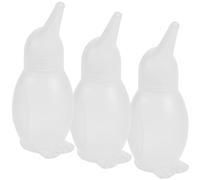 SOIMISS 3pcs Nasal Aspirator Manual Suction Bulb Syringe 25ml Nose Cleaner for Newborns and Mucus Clearing Device for Care