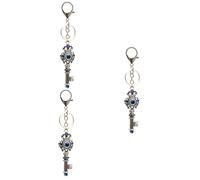 SOIMISS 3pcs Pendant Blue Accessories Key Chains for Car Keys Evil Eye Keyring Car Accessory Wallet Keychain Key Holder for Purse Islamic Blue Eye Keychain Evil Eye Car Keychain Zinc Alloy