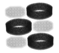 SOIMISS 3PCS Pet Water Fountain Replacement Filters with Coconut Active Charcoal for Cats and Dogs Easy Install Cartridge for Clean Drinking Water and Debris Removal