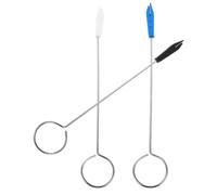 SOIMISS 3pcs Piano Tuning Tools Set Plastic Wedges Piano String Muting Tool Adjustment Kit with Black White Blue for Professional and Beginner Maintenance