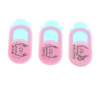 SOIMISS 3PCS Pig Webcam Cover Multi Functional Privacy Protector for Phones Laptops Lightweight Design Cute Pig Style for Securing Your Camera From Hacking and Peeping