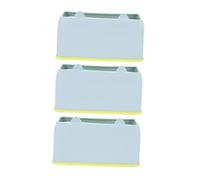 SOIMISS 3pcs Plastic Cat Litter Scoop Holder with Cute Kitten Design Non-slip Base Organizer for Indoor Cat Waste Cleanup and Poop Sifter Storage