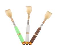 SOIMISS 3pcs Portable Telescopic Back Scratcher Extendable Itch Relief Tool with Claw Design for Seniors Compact Massage Stick for Precise and Travel-Friendly Use