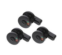 SOIMISS 3pcs Privacy Indicator Door Locks for Restroom Toilet Bathroom Keyless Bolt Lock with Vacant Engaged Sign Easy Installation for Commercial and Home Bathroom Doors
