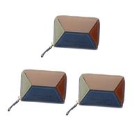SOIMISS 3pcs Small Card Wallet Card Holder Pouch for Id Business Credit Driver Insurance
