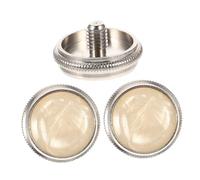 SOIMISS 3pcs Trumpet Valves Finger Buttons Replacement Key Caps for Trumpet Player Musical Instrument Accessories Valve Caps