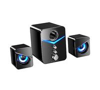 SOIMISS 3pcs USB Computer Speakers Desktop Sound Box for Home Office Compact Wired Speakers with Audio Interface Compatible with Laptops Phones