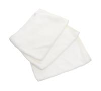 SOIMISS 3pcs White Lazy Makeup Remover Gloves Facial Cleansing Tool Soft Microfiber Exfoliating Mitts for Sensitive Skin Bath and Beauty Care