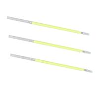 SOIMISS 3pcs Yellow 1mm Single-tip Tattooing Pen Ink Refill Set for Eyebrow Positioning, Precise Body Marker and Portable Makeup Mapping Tool for Microblading and Embroidered Eyebrows