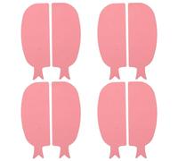 SOIMISS 4 Pairs Silicone Eyelash Lift Pads Fish Shaped Lash Shield Reusable Lash Lifting Guard for Makeup Tool Balm Lifter Roller Sticky Curler