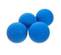 SOIMISS 4 Pcs High Elasticity Squash Balls Rubber Racket Balls for Training Reaction for Adults for Skill Development Competition Practice Blue