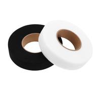 SOIMISS 4 Rolls Double Sided Adhesive Lining Quick Bonding Fabric Heat-activated Interfacing Tape Easy-to-use Fusible Interfacing Fabric Tape Non-woven Interlining