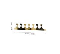SOIMISS 40pcs King Crown Party Hats Bulk Birthday Paper Crowns for Classroom Celebrations for Boys DIY