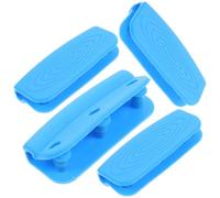 SOIMISS 4pcs Anti-scalding Handle Protectors Silicone Heat-Resistant Handle Sleeves Non-Slip Kitchen Tool Covers for Frying Pan and Pot Use in Restaurant and Kitchen