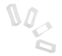 SOIMISS 4pcs Anti-Slip Shower Pipe Sleeves Waterproof and Scratch-Resistant Plastic Pipe Covers for Square Tube and Shower Head Bathroom Fixture Accessories
