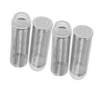 SOIMISS 4pcs Aquarium Canister Filter Intake Guard Covers Stainless Steel Mesh Pre-filters for Fish Tanks and Shrimp Protection Prevent Blockage and Ensure Efficient Water Filtration