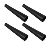 SOIMISS 4pcs Baseball Batting Tee Topper Replacement Rubber Cup Ball Rest for Softball Training Practice Elastic Material Realistic Hitting Feedback Black