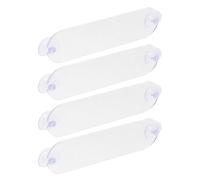 SOIMISS 4pcs Car Toll Pass Holder Parking Card Holder for Windshield Etc Cards Acrylic Suction Cup Strong Suction for Highway Toll Passes