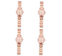 SOIMISS 4pcs Delicate Strap Watch for Women Wrist Watch Hand Jewelry Fashionable Design for Daughters and Friends Practical and
