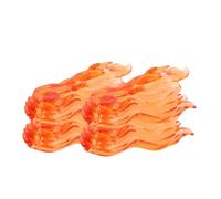 SOIMISS 4Pcs Fire Action Figure Effects Mini Building Blocks for Educational Construction with Dynamic Fire Props Boost Creativity and Imagination Playtime Activities