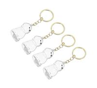 SOIMISS 4pcs Hair Storage Bag Hanging Decoration Dog Memorial Case Dog Ashes Keeper Pet Hair Jar Pet Keepsake Urn Transparent Abs