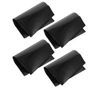 SOIMISS 4pcs Magnetic Chalkboard Paper A4 Self-Adhesive Writable Wall Decal with Smooth Surface for Home, Classroom, and Office Use