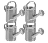 SOIMISS 4pcs Mini Watering Can Miniature Garden Decor Indoor Outdoor Dollhouse Accessories Unique Tiny Watering Bottles for Crafts Party Favors and Gardening Enthusiasts