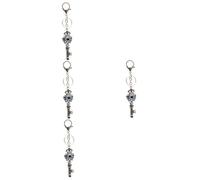 SOIMISS 4pcs Pendant Car Keys Keychain Key Rings for Car Keys Wallet Keychain Wallet Key Holder Evil Eye Keyring Car Decoration Car Key Holder Car Key Chain Bag Keychain Key Fob Zinc Alloy