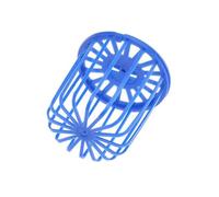SOIMISS 4pcs Plastic Parrot Food Basket for Birds, Blue Vegetable and Fruit Holder, Decreases Noise and Keeps out Moisture, for Birdcage Feeding