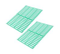 SOIMISS 4PCS Plastic Rabbit Cage Mats with Drainage Small Animal Feet Pads for Bunny Chinchilla Guinea Pig and Hamster Anti-injury Flooring Pads for Pet Cage Hygiene and Comfort