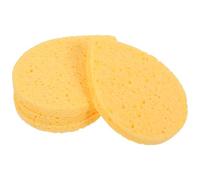 SOIMISS 4pcs Portable Facial Sponges Multi Function Cellulose Cleansing Pads Compact Face Scrubbers for Makeup Removal and Daily Cleansing Home Accessory for Women