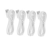 SOIMISS 4pcs Portable Water Flosser Charger Cord Replacement Cable USB Charging Cable with Optimized Connector for Stable Power Supply and Reliable Fast Charging Lightweight for Travel Use