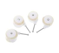 SOIMISS 4pcs Silent Pu Replacement Wheels for Walker Swivel Wheels No Noise Rolling for Boy Girl Learning Mobility in Indoor Scenarios