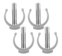 SOIMISS 4pcs Walker Accessories C Shaped Buckles Easy to Use Prevents Accidental Falls Pp Iron Material for Outdoor Walking Daily Use Suitable for Elderly Users