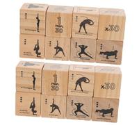 SOIMISS 4Set Dice Fun Exercise Game Dice for Family Activities Sports Competitions Yoga Beginners and Lightweight Sports Game Plaything