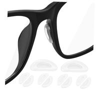 SOIMISS 5 Pairs Glasses Nose Pieces Glasses Nose Grips Silicone Soft Silicone Material Comfortable to Wear Easy to Install Non Slip Design for Sports Movement
